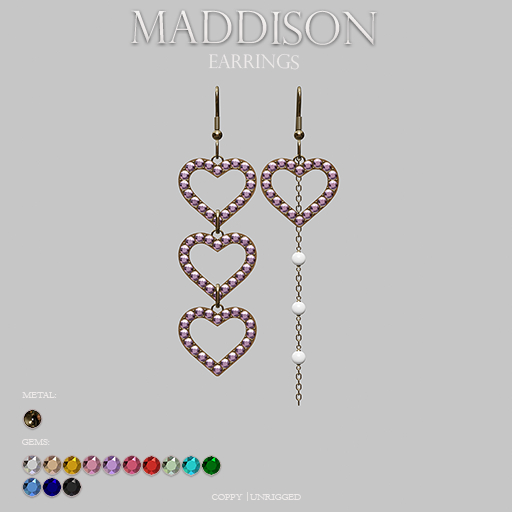 .CHICCOO "Maddison" Earrings Bronze