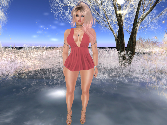 *Promo* Para's Babydoll dress for Maitreya - Salmon Pink