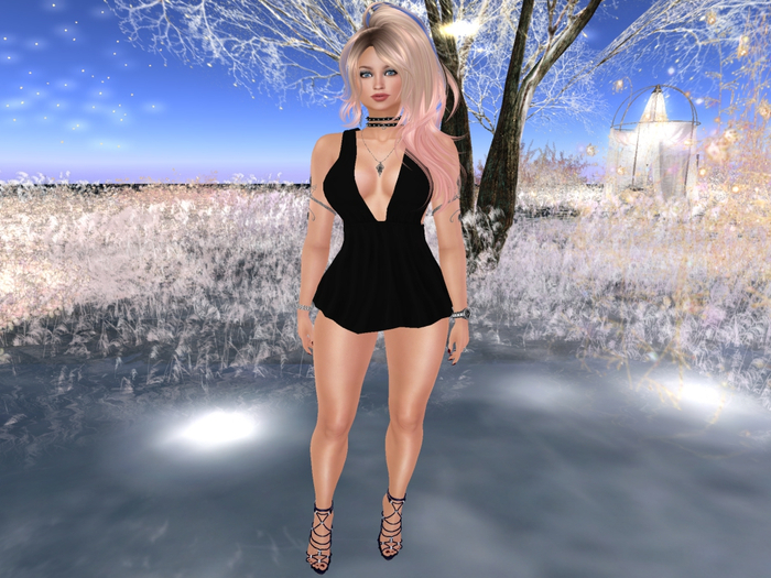 *Promo* Para's Babydoll dress for Maitreya - Jet Black