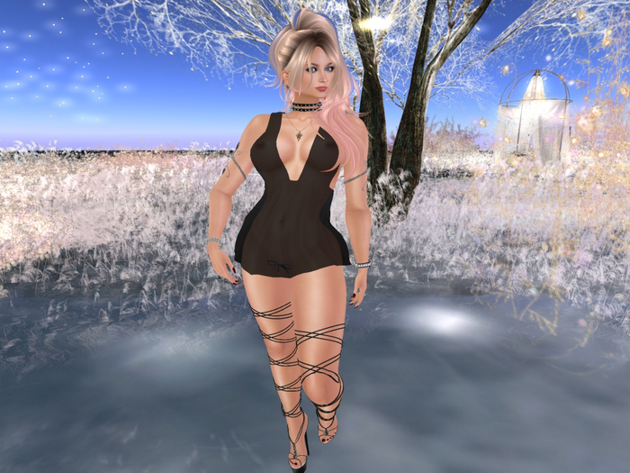 *Promo* Para's Babydoll dress for Maitreya -20% Sheer Black