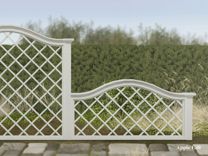 Apple Fall Blossom Fence Kit - White (Box)