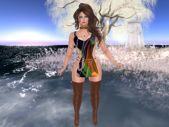 Para's Open tunic for Maitreya - Butterfly60 w/SpecialDark