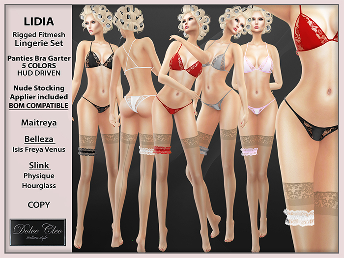 Dolce Cleo ::: LIDIA Lingerie Set - ADD me