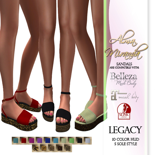 .: AlmaMiranda :. Summer Sandals