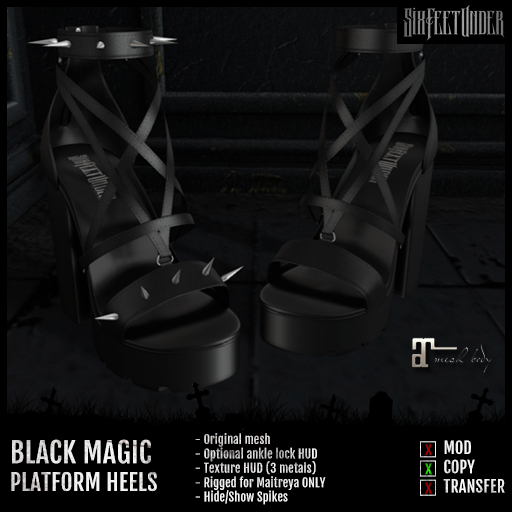 SFU - Black Magic Heels