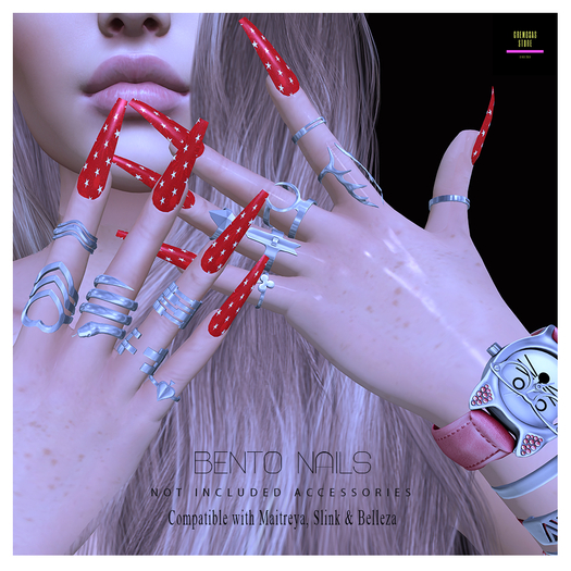 Cremosas Bento Nails Patriotic 3