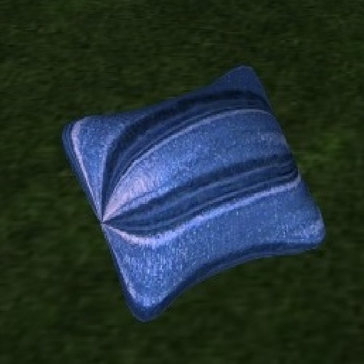blue pillow