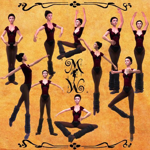 ..::M*W::..*Studio Ballet*Poses Set (BOXED)