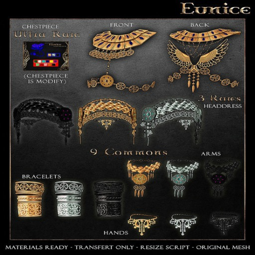 .aisling. Eunice - Arms Silver