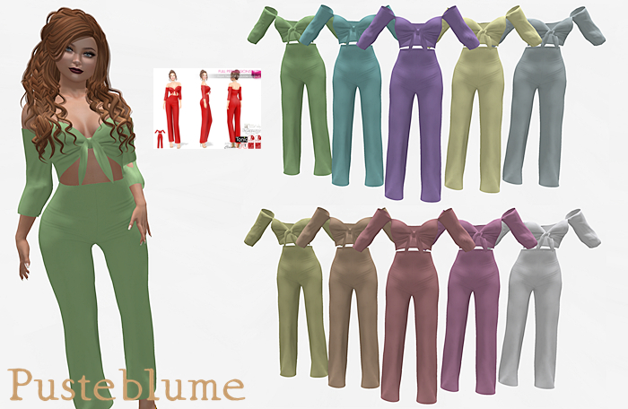 [Pusteblume]Texture for MI963846 Off Shoulder Jumpsuit Set 2