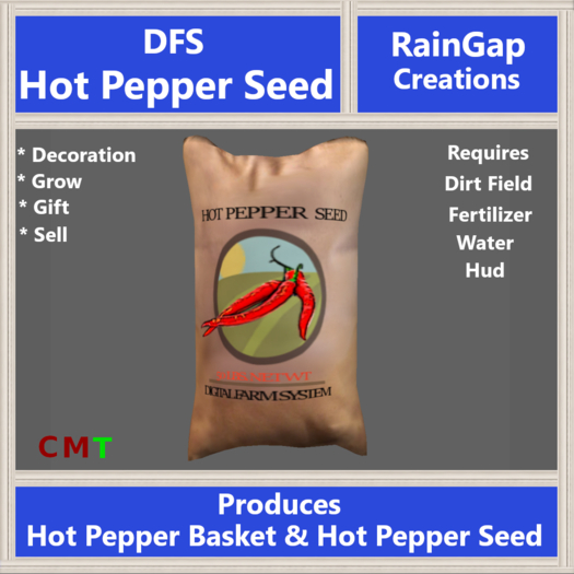 DFS Hot Pepper Seed V2.2
