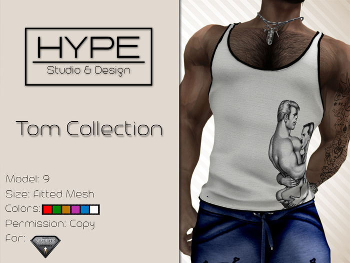 [ HYPE ] Tom Collection - Model 9 - Tank Top