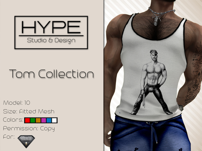 [ HYPE ] Tom Collection - Model 10 - Tank Top