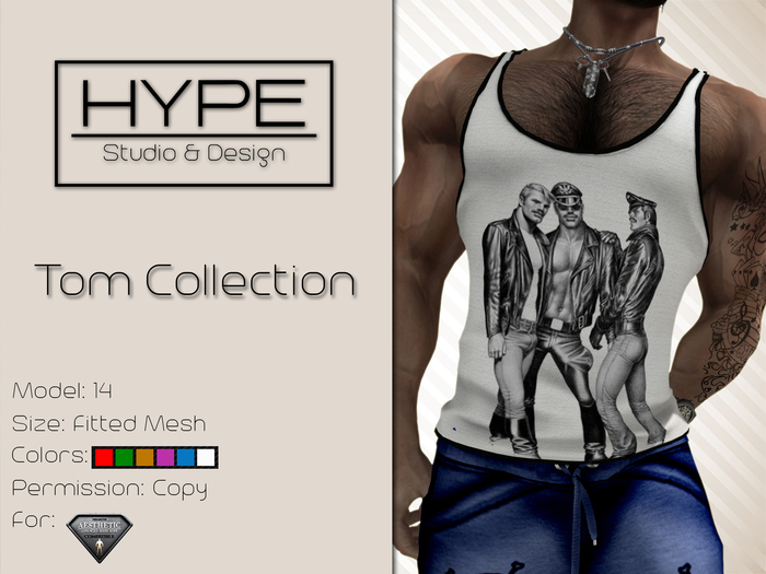 [ HYPE ] Tom Collection - Model 14 - Tank Top