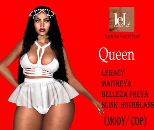 Shape Queen [All Shapes] Lelutka Nuri