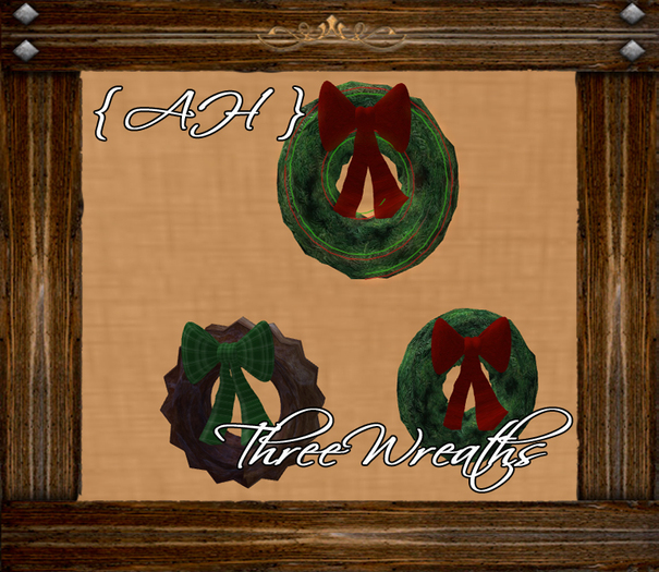{AH} Wreaths Boxed