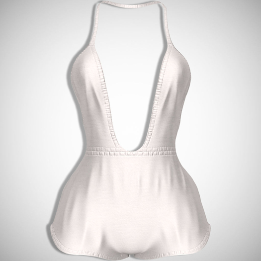 ChicModa // June Romper // WHITE