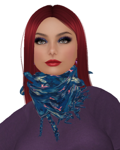 MSACS Ribbons and Butterflies Bandana Scarf