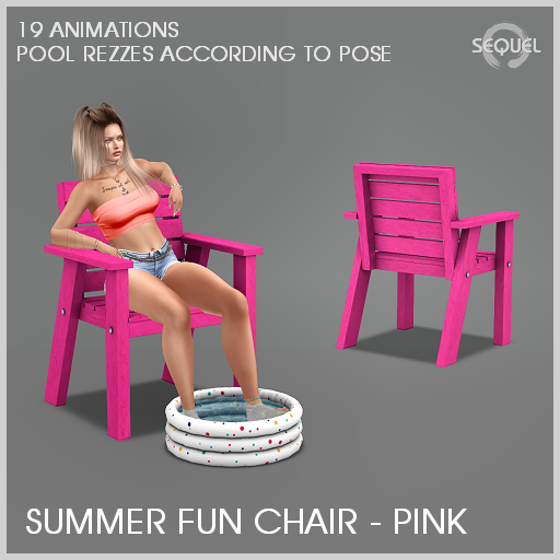 Sequel - Summer Fun Chair - Pink