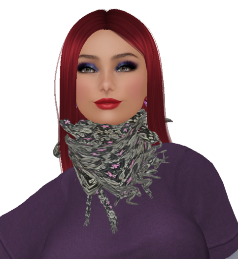 MSACS Ribbon Paisley Bandana Scarf