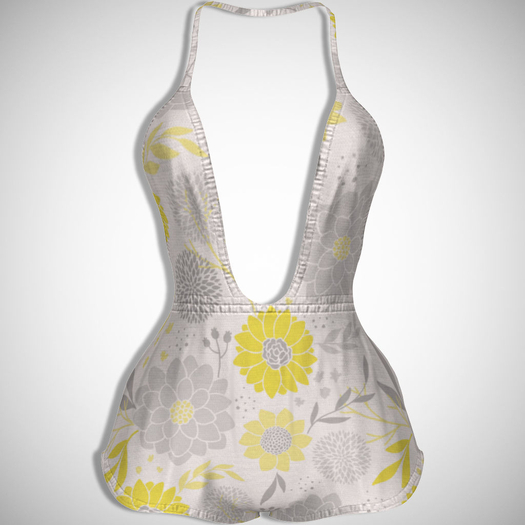 ChicModa // June Romper // SUNSHINE FLORAL