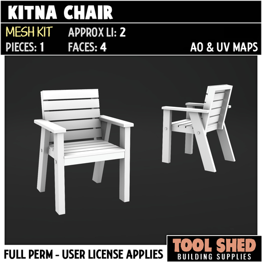Tool Shed - Kitna Chair Kit