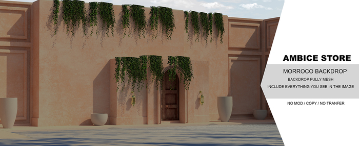 A M B I C E - Morocco Backdrop ( Unpack )