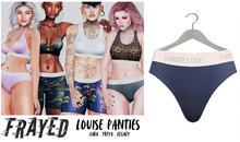 Frayed - Louise Panties - Blue
