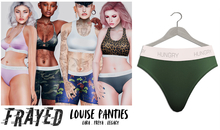 Frayed - Louise Panties - Green