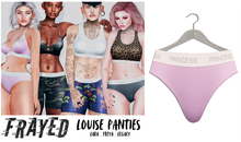Frayed - Louise Panties - Pink