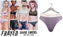 Frayed - Louise Panties - Purple Frenchies