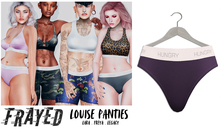 Frayed - Louise Panties - Purple