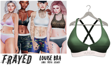 Frayed - Louise Bra - Green