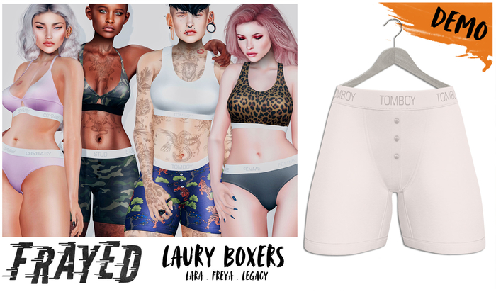 Frayed - Laury Boxers - Demo