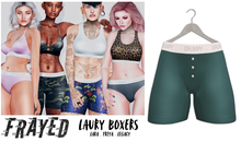 Frayed - Laury Boxers - Teal