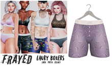 Frayed - Laury Boxers - Purple Frenchies