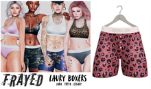 Frayed - Laury Boxers - Pink Leo
