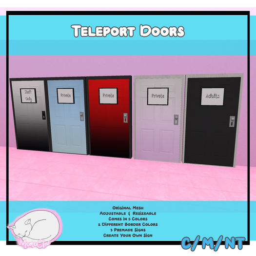 .{Momo} Teleporter Doors