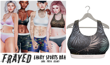 Frayed - Laury Sports Bra - Tropical
