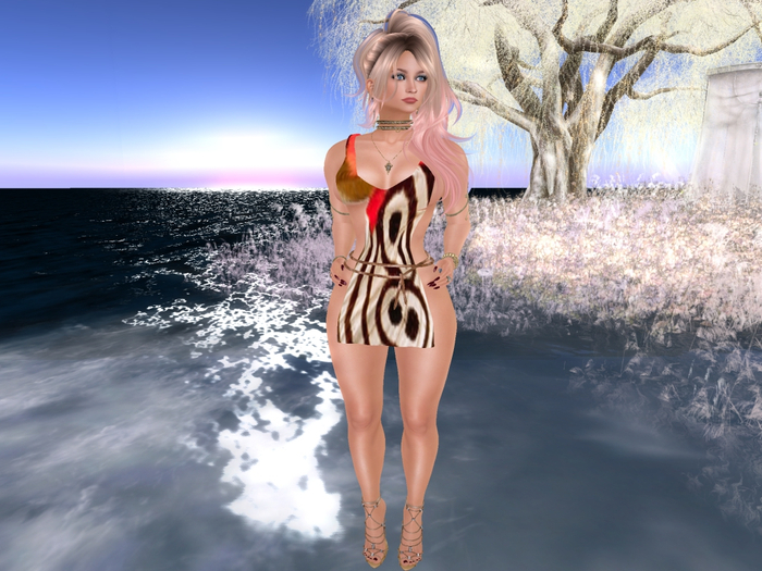 Para's Open tunic for Maitreya - Butterfly25 w/SpecialDark