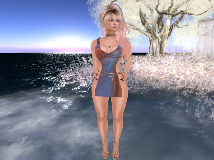 Para's Open tunic for Maitreya - Butterfly31 w/SpecialDark