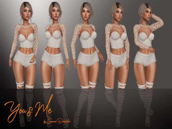 You&Me - Cleo Bento Poses (5 Poses)