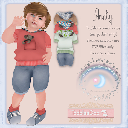 OUD Andy Red TDB Fitted DEMO