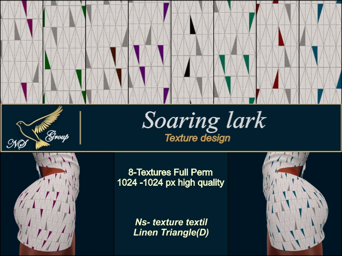 Ns- texture textil Linen Triangle(D)