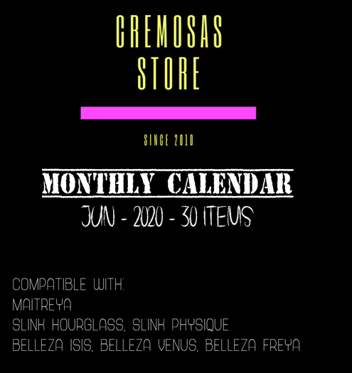 Cremosas Store - BIG BOX JUN - 2020 - 30 ITEMS