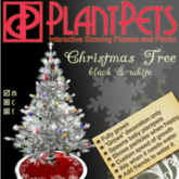 PlantPet Seed [Christmas Tree *Black and White*]