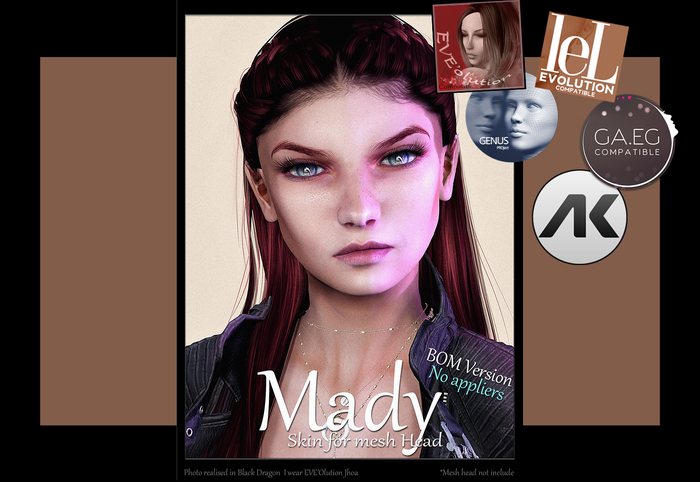 *!* Bom Skin  Mady - wear to unpack