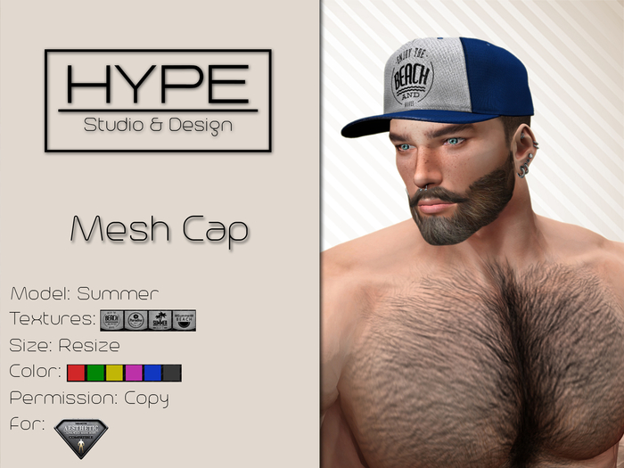 [ HYPE ] Mesh Cap Summer