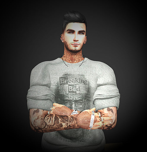 * K&S * Breaking Bad W.W rolled up sleeves shirt