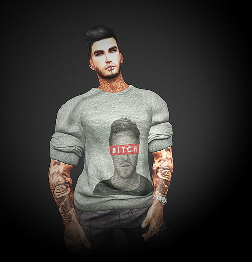 * K&S *  Jesse Pinkman  rolled up sleeves shirt